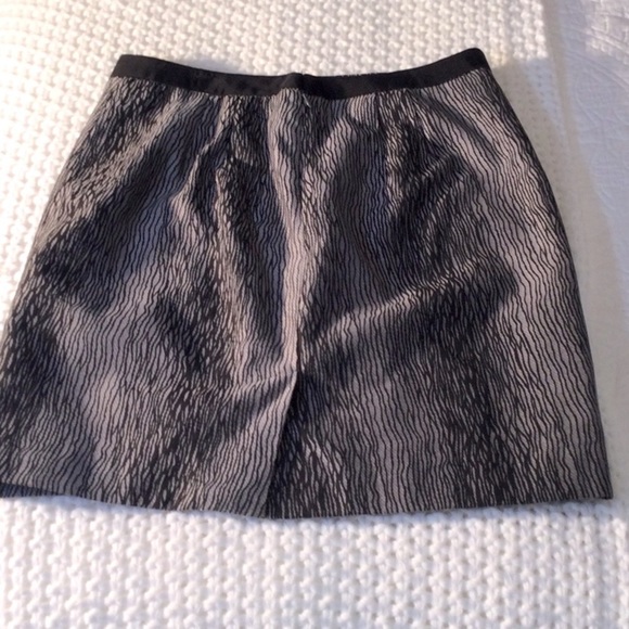 Ann Taylor Jacquard Skirt Sz 6 - Picture 3 of 5